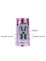 Rotator Rampante Rosa Rabbit Pulsante - BAILE ROTATIONS - Vibratori Rabbit | erosidea.com