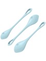 Set Da Allenamento Yoni Power 2 Blu - SATISFYER BALLS - Stimolatori | erosidea.com