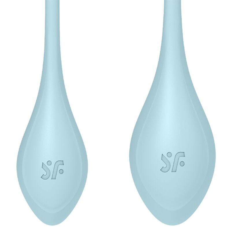 Set Da Allenamento Yoni Power 2 Blu - SATISFYER BALLS - Stimolatori | erosidea.com
