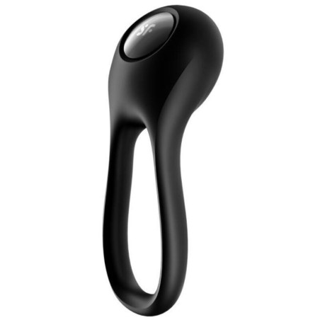 Vibratore Ad Anello Majestic Duo Nero - SATISFYER RING - Anelli Fallici | erosidea.com