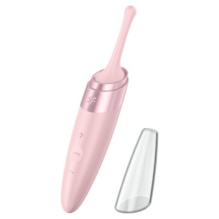 Vibratore Twirling Delight Clitoride Tip Rosa - SATISFYER VIBRATOR - Vibratori Clitoride | erosidea.com