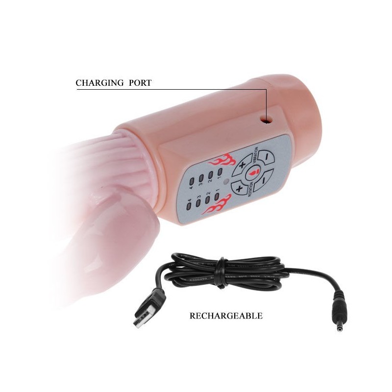 Rotator Rabbit Di Fuoco Con Sistema Di Fuoco - BAILE ROTATIONS - Vibratori Rabbit | erosidea.com