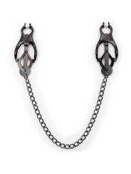 Ohmama Fetish - Pinze Per Capezzoli Giapponesi Con Catena Nera - OHMAMA FETISH - Pinzette Capezzoli | erosidea.com