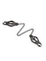 Ohmama Fetish - Pinze Per Capezzoli Giapponesi Con Catena Nera - OHMAMA FETISH - Pinzette Capezzoli | erosidea.com