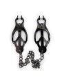 Ohmama Fetish - Pinze Per Capezzoli Giapponesi Con Catena Nera - OHMAMA FETISH - Pinzette Capezzoli | erosidea.com