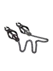 Ohmama Fetish - Pinze Per Capezzoli Giapponesi Con Catena Nera - OHMAMA FETISH - Pinzette Capezzoli | erosidea.com