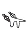 Ohmama Fetish - Pinze Per Capezzoli Giapponesi Con Catena Nera - OHMAMA FETISH - Pinzette Capezzoli | erosidea.com