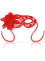 Ohmama - Maschere Maschere Con Pizzo E Fiore Rosso - OHMAMA MASKS - Maschere e Cappucci | erosidea.com