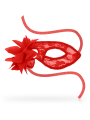 Ohmama - Maschere Maschere Con Pizzo E Fiore Rosso - OHMAMA MASKS - Maschere e Cappucci | erosidea.com