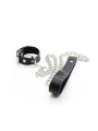 Ohmama Fetish - Collana Per Pene E Cinturino In Pelle Con Catena In Metallo - OHMAMA FETISH - Bondage | erosidea.com