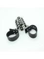Ohmama Fetish - Gabbia Per Pene Con Anelli In Metallo E Cinturini In Pelle - OHMAMA FETISH - Bondage | erosidea.com