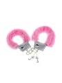 Diablo Picante - Manette In Pelliccia Del Piacere Rosa - DIABLO PICANTE - Manette e Polsini | erosidea.com