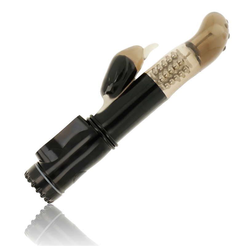 Vibratore Ohmama Rotator Con Stimolatore Del Clitoride Delfin - OHMAMA VIBRATORS - Vibratori Rabbit | erosidea.com