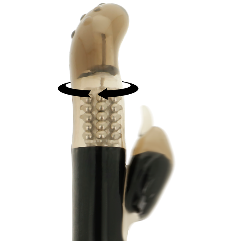 Vibratore Ohmama Rotator Con Stimolatore Del Clitoride Delfin - OHMAMA VIBRATORS - Vibratori Rabbit | erosidea.com