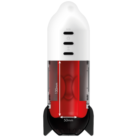 Jamyjob - Rocket Masturbator Tecnologia Di Compressione Morbida E Vibrazione - JAMYJOB - Masturbatori Mini | erosidea.com