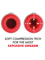 Jamyjob - Rocket Masturbator Tecnologia Di Compressione Morbida E Vibrazione - JAMYJOB - Masturbatori Mini | erosidea.com