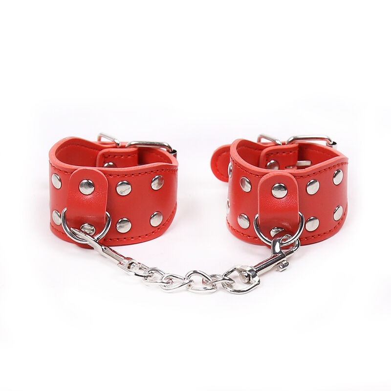Ohmama Fetish - Manette Regolabili Con Catena In Metallo - OHMAMA FETISH - Manette e Polsini | erosidea.com