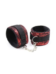 Ohmama Fetish - Manette In Velluto Con Nastro In Nylon - OHMAMA FETISH - Manette e Polsini | erosidea.com