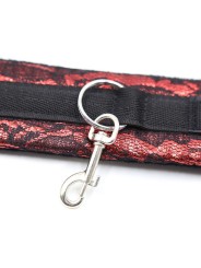 Ohmama Fetish - Manette In Velluto Con Nastro In Nylon - OHMAMA FETISH - Manette e Polsini | erosidea.com