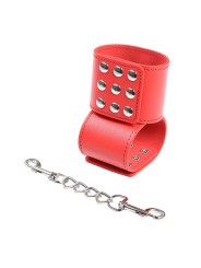 Ohmama Fetish - Manette Rosse Con Chiusura A Scatto - OHMAMA FETISH - Manette e Polsini | erosidea.com