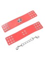 Ohmama Fetish - Manette Rosse Con Chiusura A Scatto - OHMAMA FETISH - Manette e Polsini | erosidea.com