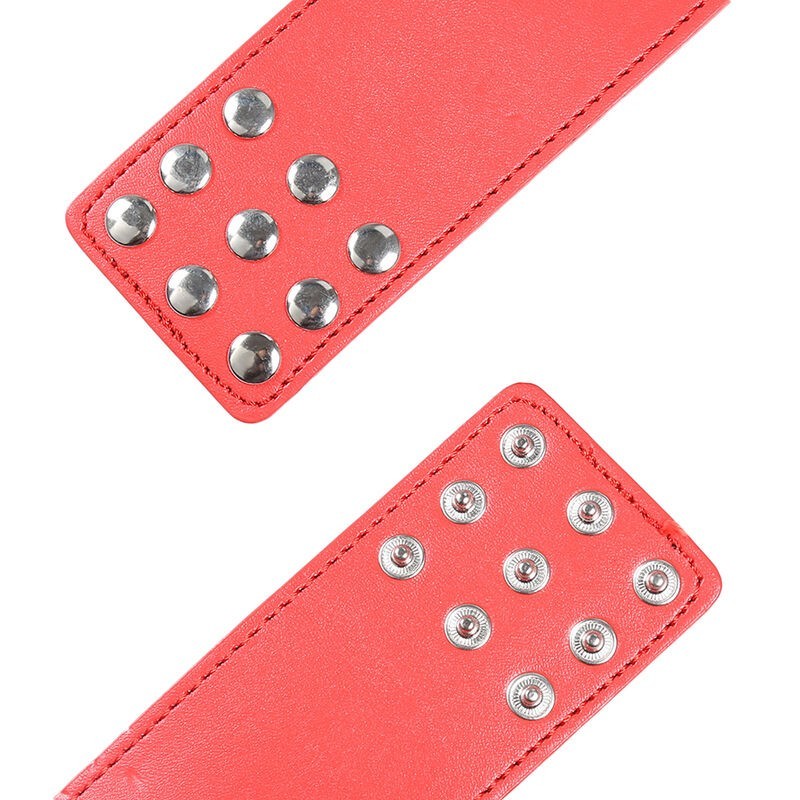 Ohmama Fetish - Manette Rosse Con Chiusura A Scatto - OHMAMA FETISH - Manette e Polsini | erosidea.com