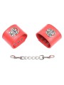 Ohmama Fetish - Manette Rosse Con Chiusura A Scatto - OHMAMA FETISH - Manette e Polsini | erosidea.com
