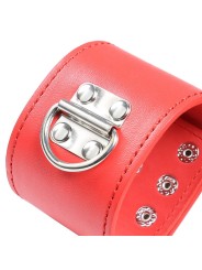 Ohmama Fetish - Manette Rosse Con Chiusura A Scatto - OHMAMA FETISH - Manette e Polsini | erosidea.com
