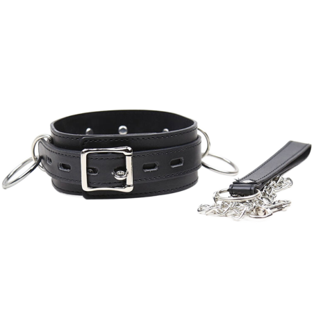 Ohmama Fetish - Collana Di Sottomissione Con 3 Anelli - OHMAMA FETISH - Bondage | erosidea.com