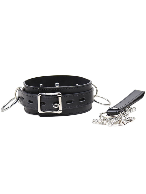 Ohmama Fetish - Collana Di Sottomissione Con 3 Anelli - OHMAMA FETISH - Bondage | erosidea.com