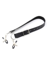 Ohmama Fetish - Pinze Per Clitoride Con Cinghie Per Gambe - OHMAMA FETISH - Bondage | erosidea.com