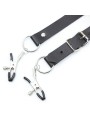 Ohmama Fetish - Pinze Per Clitoride Con Cinghie Per Gambe - OHMAMA FETISH - Bondage | erosidea.com