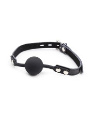 Ohmama Fetish - Ball Gag In Silicone Con Cintura In Pelle - OHMAMA FETISH - Ball Gag e Bavagli | erosidea.com