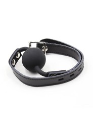 Ohmama Fetish - Ball Gag In Silicone Con Cintura In Pelle - OHMAMA FETISH - Ball Gag e Bavagli | erosidea.com