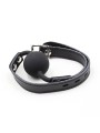 Ohmama Fetish - Ball Gag In Silicone Con Cintura In Pelle - OHMAMA FETISH - Ball Gag e Bavagli | erosidea.com