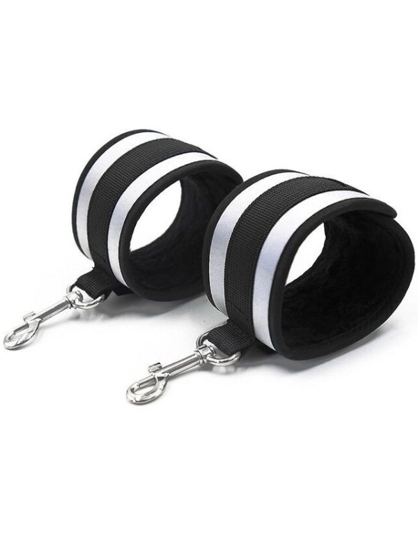 Ohmama Fetish - Polsini Da Polso Grigio - OHMAMA FETISH - Manette e Polsini | erosidea.com