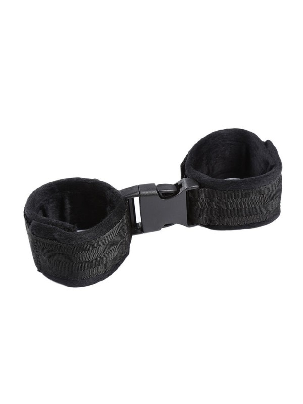 Ohmama Fetish - Fermapolso In Nylon Con Gancio E Anello - OHMAMA FETISH - Manette e Polsini | erosidea.com
