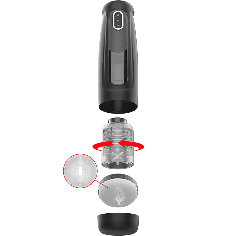 Jamyjob - Tornado 360 Rotate Tech Stroker - JAMYJOB - Masturbatori Maxi | erosidea.com