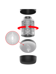 Jamyjob - Tornado 360 Rotate Tech Stroker - JAMYJOB - Masturbatori Maxi | erosidea.com