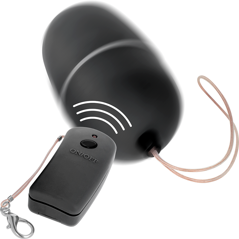 Online - Ovetto Vibrante Con Telecomando Nero - ONLINE - Ovetti Palline Sfere | erosidea.com