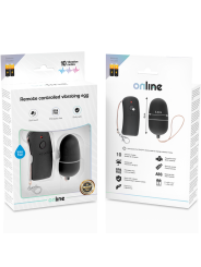 Online - Ovetto Vibrante Con Telecomando Nero - ONLINE - Ovetti Palline Sfere | erosidea.com