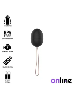 Online - Ovetto Vibrante Telecomando Nero