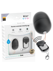Online - Ovetto Vibrante Telecomando Nero - ONLINE - Ovetti Palline Sfere | erosidea.com