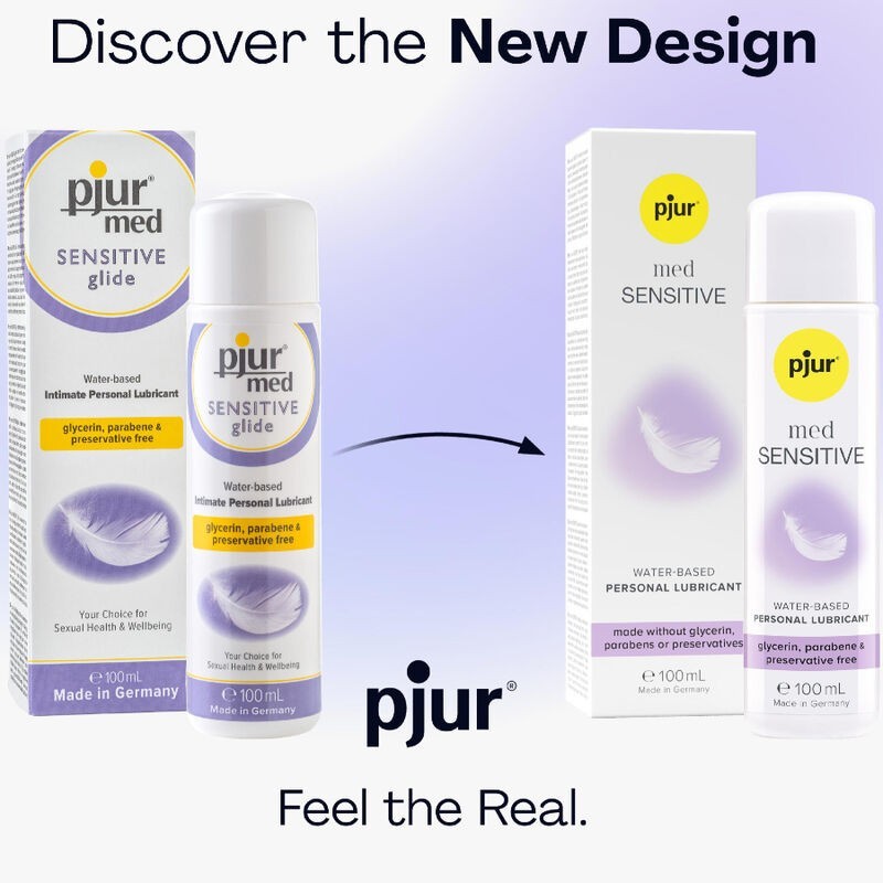 Pjur - Med Sensitive Glide Lubrificante A Base Acqua 100 Ml - PJUR - A Base Acqua | erosidea.com