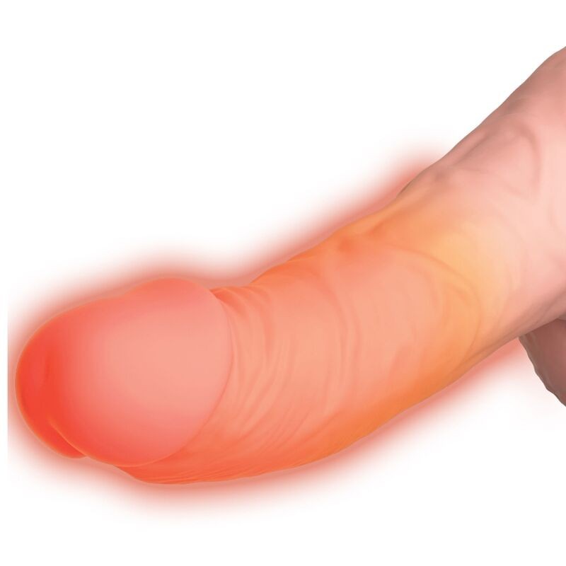 King Cock - Plus Tripla Minaccia Pelle Chiara - KING COCK PLUS - Vibratori Realistici | erosidea.com