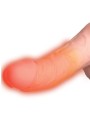 King Cock - Plus Tripla Minaccia Pelle Chiara - KING COCK PLUS - Vibratori Realistici | erosidea.com