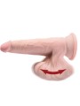 King Cock - Plus 3D Dildo Sfere Oscillanti 15.2 Cm Pelle Chiara - KING COCK PLUS - Dildo Realistici | erosidea.com