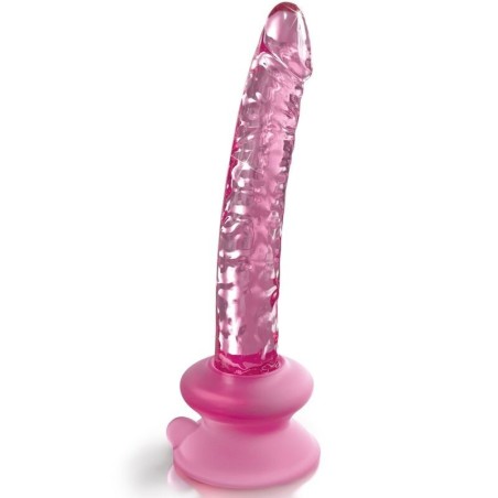 ICICLES - N. 86 DILDO IN VETRO DI CON VENTOSA - ICICLES - Dildo Speciali | erosidea.com