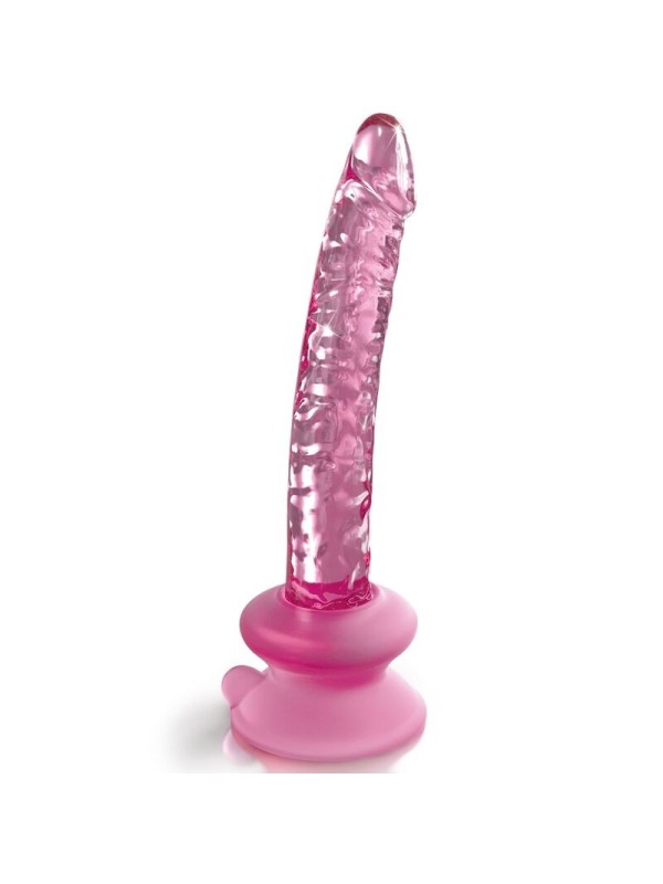 Icicles - N. 86 Dildo In Vetro Di Con Ventosa - ICICLES - Dildo Speciali | erosidea.com