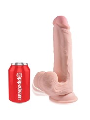 King Cock - Plus 3D Dildo Sfere Oscillanti 20.3 Cm - KING COCK PLUS - Dildo Realistici | erosidea.com